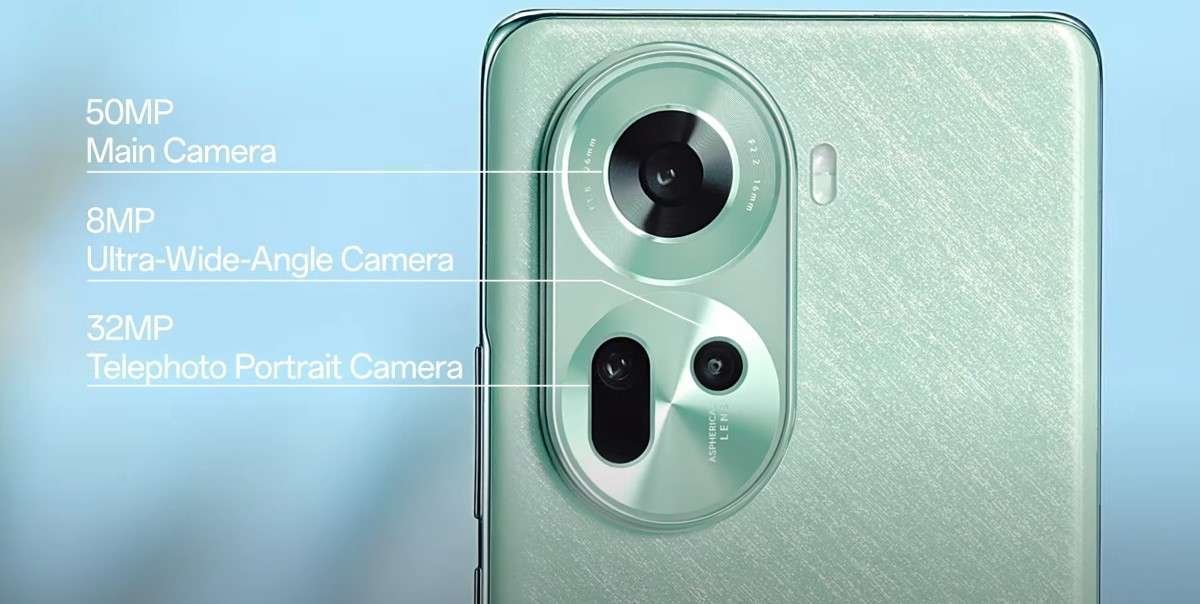 Camera of Oppo Reno 11F 5G: