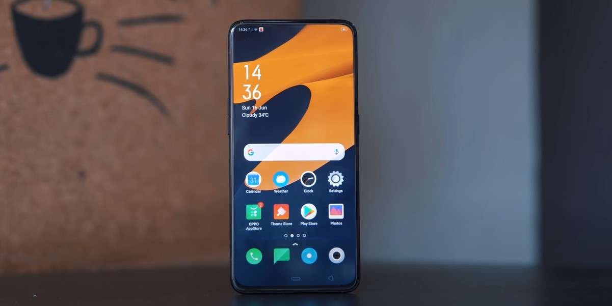 Display Of OPPO Reno 10x: