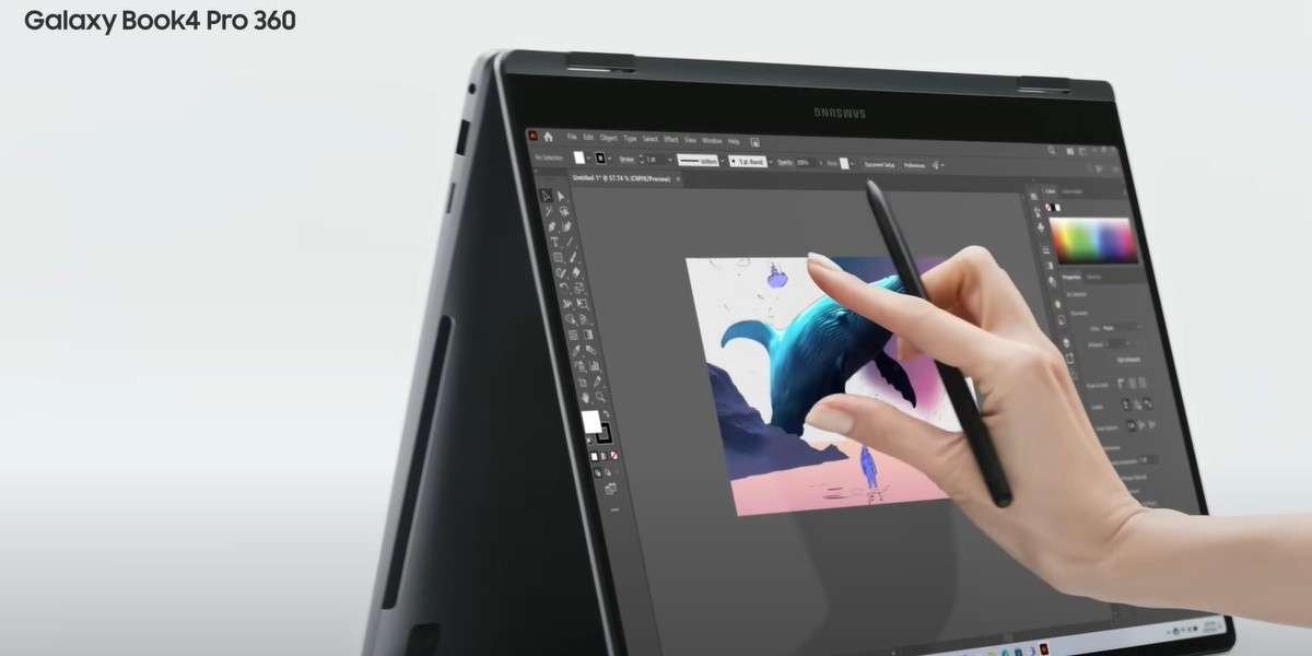 SAMSUNG Galaxy Book 4 Pro 360 Display and Graphics