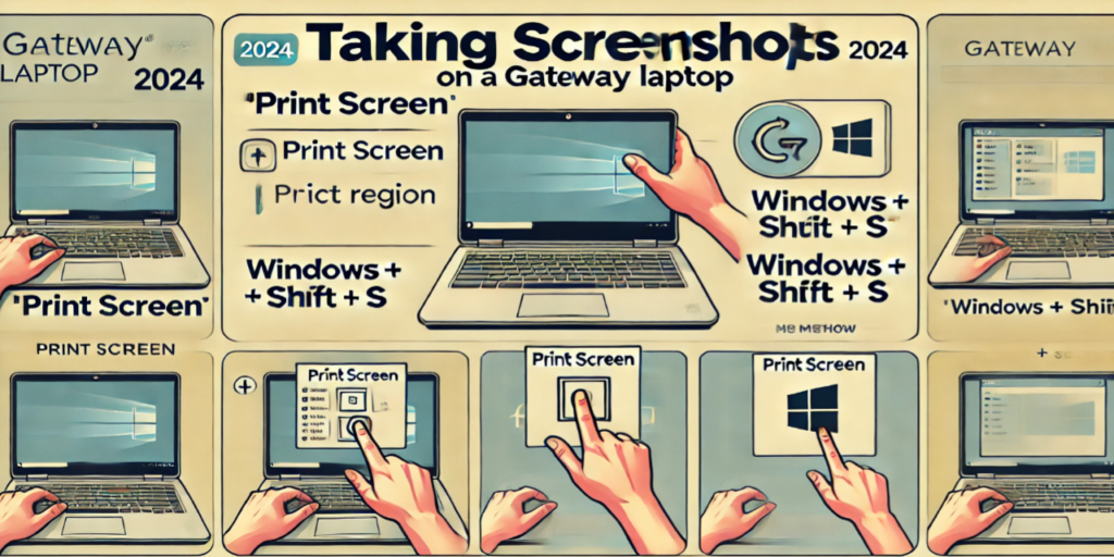 Screenshot Gateway Laptop