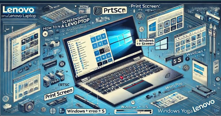 How to Screenshot on a Lenovo Laptop