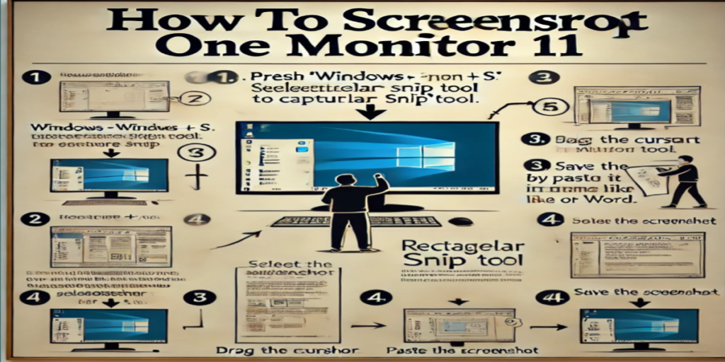 How to Screenshot One Monitor in Windows 11