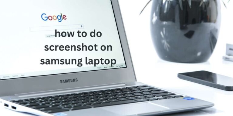 how to do screenshot on samsung laptop