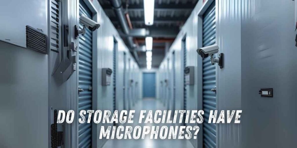 do storage facilities have microphones